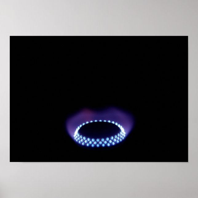 Gas flame poster (Front)