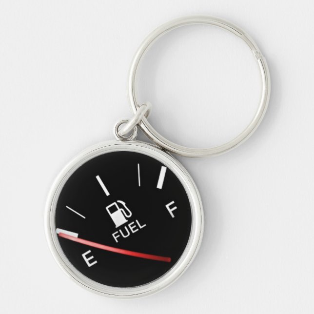 Gas Gauge Indicator Keychain (Front)