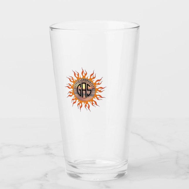 GAS logo mug Glass (Front)