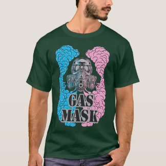 Gas Mask and Smoke T-Shirt