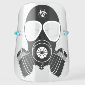 Gas Mask Biohazard Funny (Front)