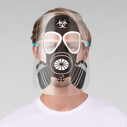 Gas Mask Biohazard Funny (Insitu)