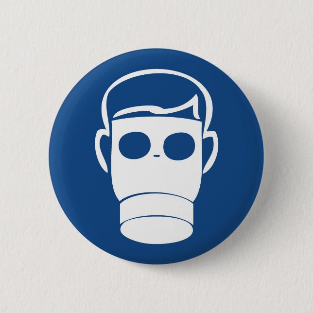 Gas mask button (Front)