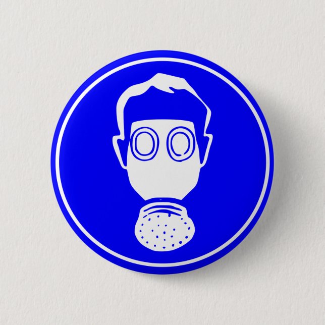 Gas Mask Button (Front)
