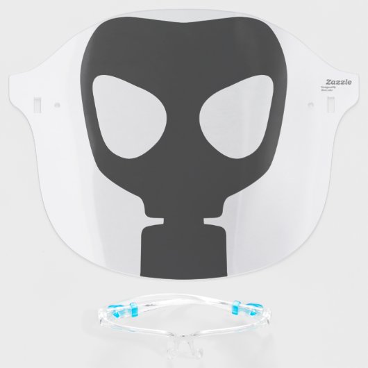 Gas Mask Funny (Front w/Glasses)