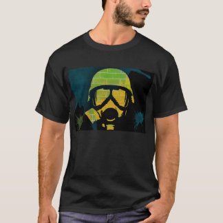 Gas mask graffiti T-Shirt