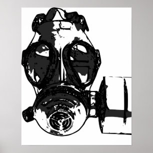 Gas Mask Poster