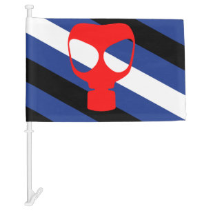 GAS MASK PRIDE FLAG