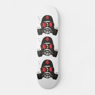Gas Mask Skateboard