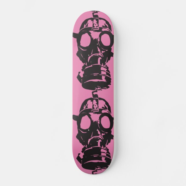 GAS MASK SKATEBOARD (Front)