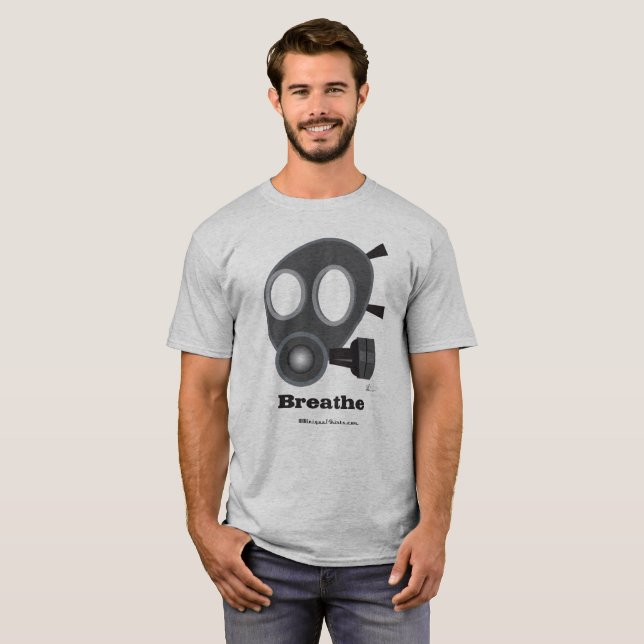 Gas Mask T-Shirt (Front Full)