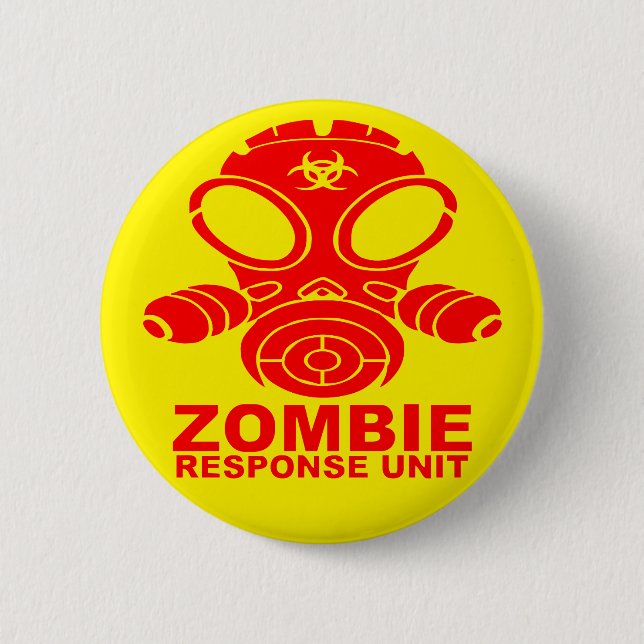 Gas Mask Zombie Response Team 2 # Button (Front)