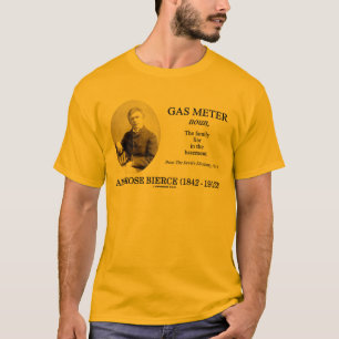 Gas Meter (Ambrose Bierce The Devil's Dictionary) T-Shirt