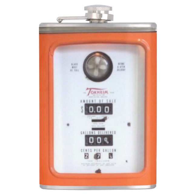  gas pump flask (Front)