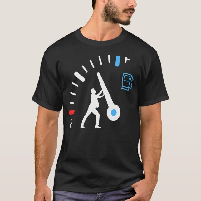 Gas Station Attendant Gas Pump Gasoline Fuel T-Shirt (Front)
