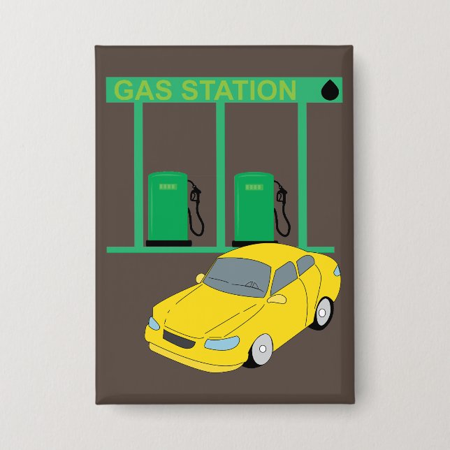 Gas Station Button (Front)