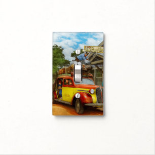 Gas Station - Fresh delivery to Pie Town 1940 Light Switch Cover