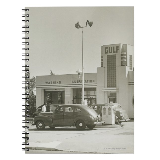 Gas Station Notebook (Front)