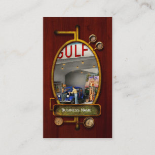 Gas Station - The great american road trip 1939 Business Card