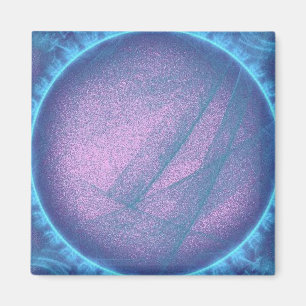 Gas Stove Flame Abstract Magnet