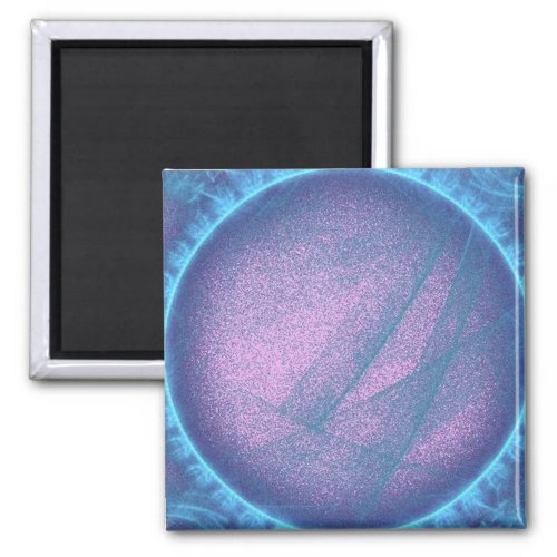 Gas Stove Flame Abstract Magnet