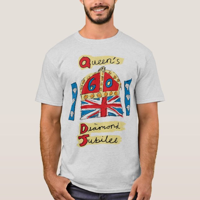 GAS T - Diamond Jubilee logo T-Shirt (Front)