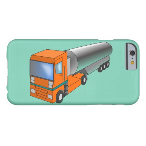 Gas Tanker Truck Heavy Transporter for Kids Barely There iPhone 6 Case