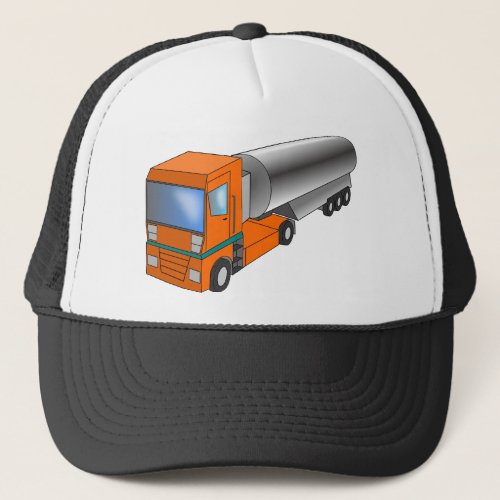 Gas Tanker Truck Heavy Transporter for Kids Trucker Hat