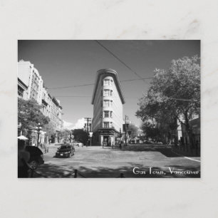 Gas Town Vancouver Postcard