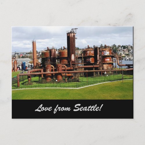 Gas Works Park Seattle Postcard