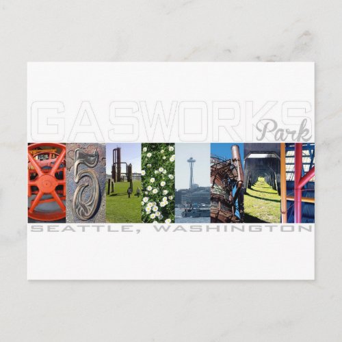 Gas Works Park Seattle Travel Postcard