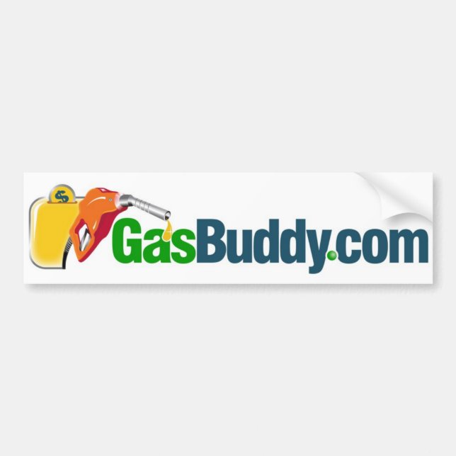 GasBuddy Bumper Sticker (Front)
