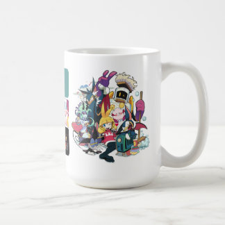 Gashi-gashi's original characters. coffee mug