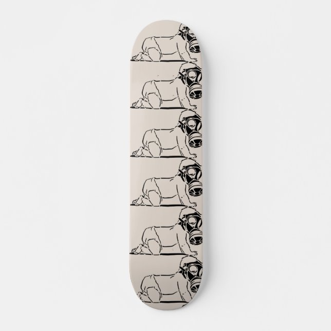GASMASK BABY SKATEBOARDS (Front)