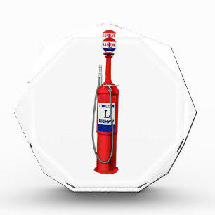 Gasoline - Vintage Gas Pump Acrylic Award
