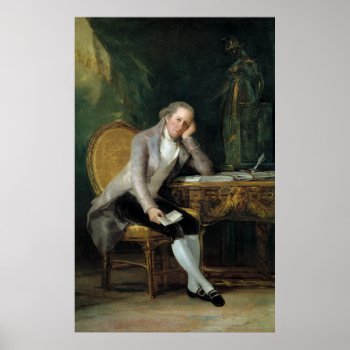 Gaspar Melchor De Jovellanos By Francisco Goya Poster by EnhancedImages at Zazzle