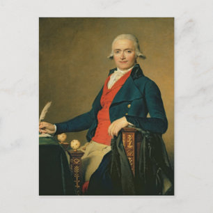 Gaspard Meyer  or The Man in the Red Waistcoat Postcard