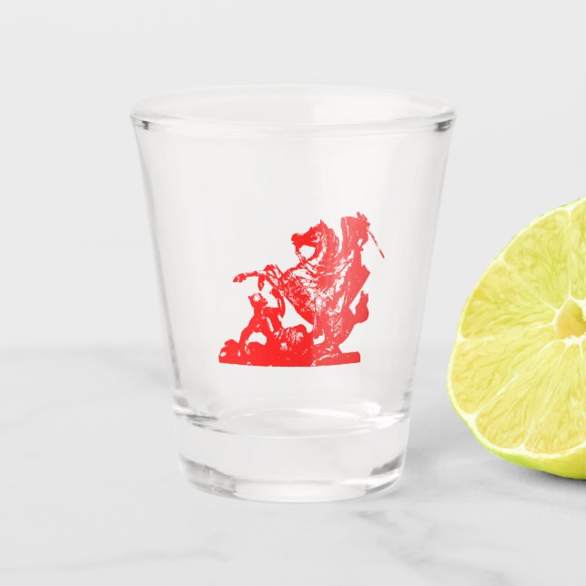 Gaspard's Children Flag - Shot Glass (Front)