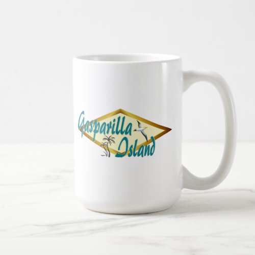 Gasparilla Island Florida beach design Coffee Mug