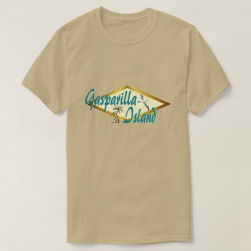 Gasparilla Island Florida beach design T_Shirt