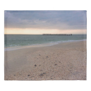 Gasparilla Island Sunset Duvet Cover
