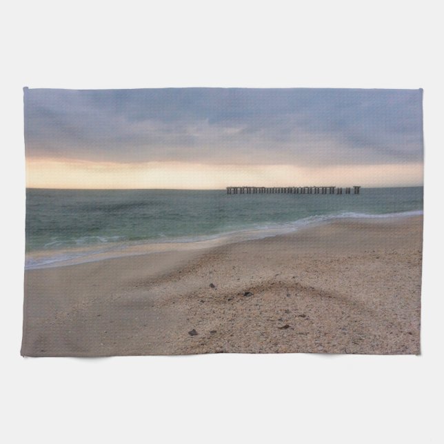 Gasparilla Island Sunset Towel (Horizontal)