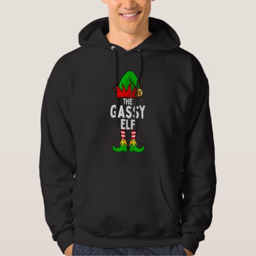 Gassy Elf Matching Family Christmas Hoodie