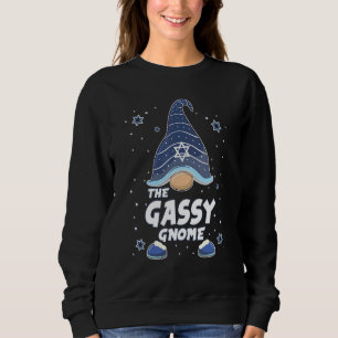 Gassy Gnome Hanukkah Family Matching for men wome Sweatshirt
