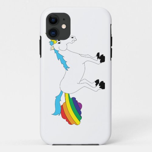 Gassy Unicorn iPhone 11 Case