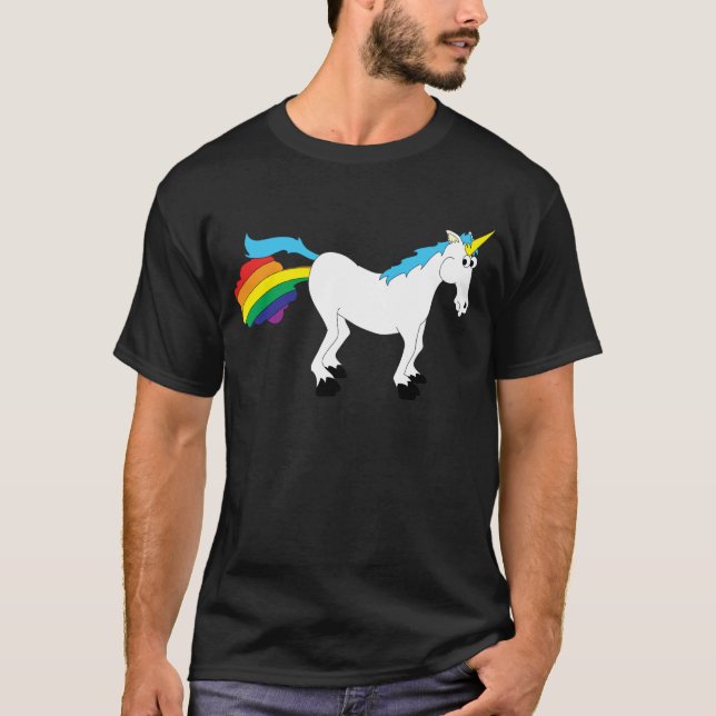 Gassy Unicorn T-Shirt (Front)