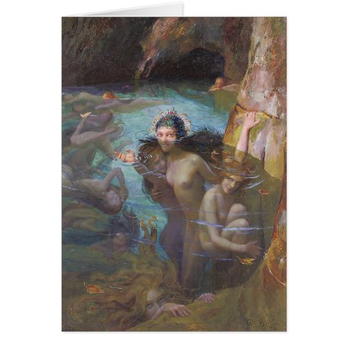 Gaston Bussiere Sea Nymphs CC0439