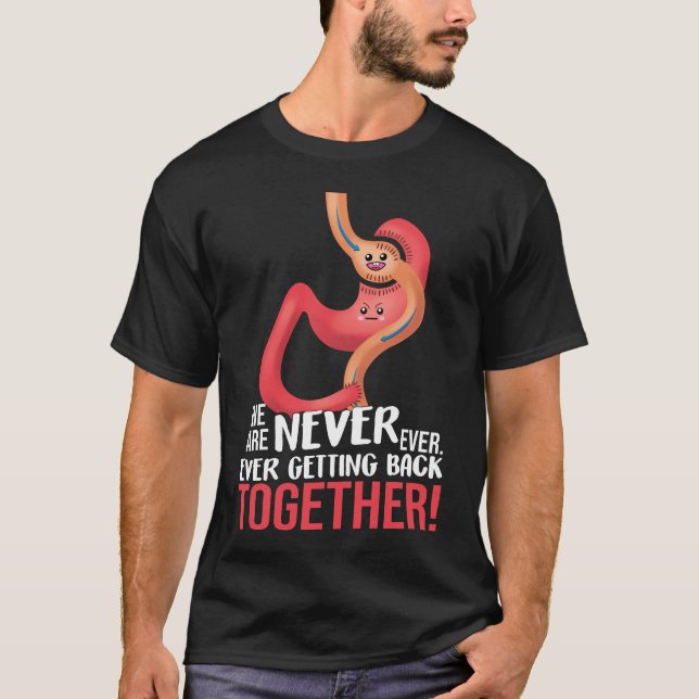 Gastric Bypass Surgery Shirt Cute Stomach We Are (Front)