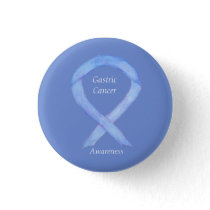 Gastric Cancer Awareness Ribbon Custom Art Pin