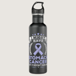 Gastric Cancer Stomach Cancer Doesnt Have Me Stoma Stainless Steel Water Bottle